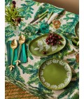 Bonnie and Neil | Tablecloth | Festive Foliage Green | Medium